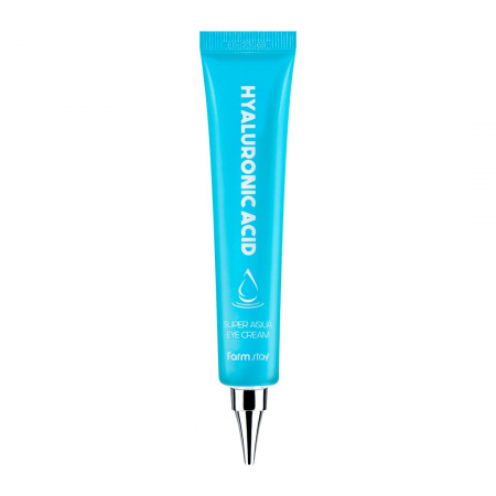 HIDRATARE TEN - Crema pentru ochi super hidratanta Farmstay Hyaluronic Acid Super Aqua 45ml