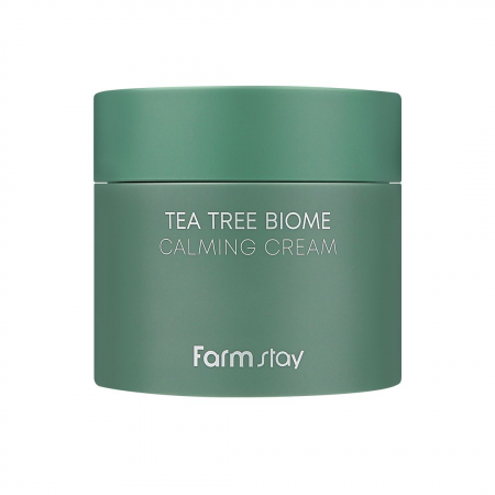 INGRIJIRE TEN SENSIBIL - Crema pentru fata hidratanta calmanta Farmstay Tea Tree Biome Calming 80ml