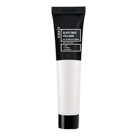 ANTIRID SI FERMITATE - Crema antirid nutritiva pentru față, ochi și decolteu Coxir Black Snail Collagen All in One 30ml