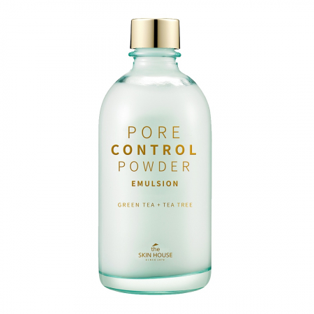 Set pentru pori dilatati si exces de sebum in 2 pasi The Skin House Pore Control Powder Emulsiie si Toner [1]