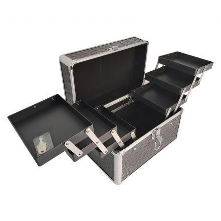 Geanta pentru cosmetice 29x18x20cm Neagra [3]