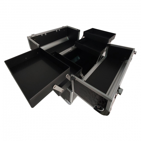 Geanta pentru cosmetice 32x21x26cm Neagra [2]