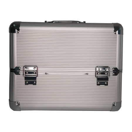 PROMO GENTI-PORTFARDURI - Geanta pentru cosmetice 36x28x28 Argintie
