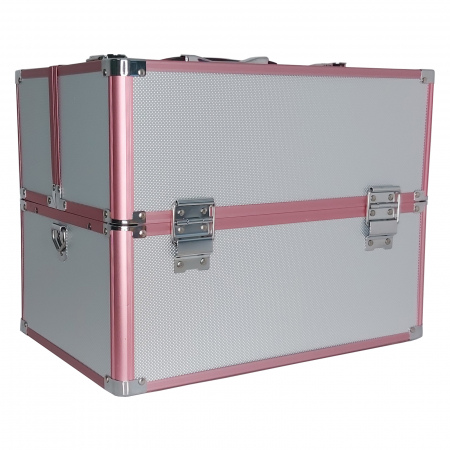 Geanta pentru cosmetice 36x21x27cm Argintie [1]