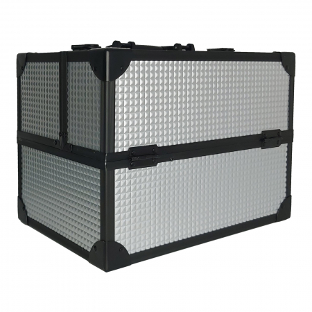 Geanta pentru cosmetice 35x25x25cm Argintie [1]