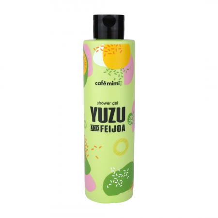Gel de dus Cafe Mimi Yuzu and Feijoa cu aroma tropicala si extracte naturale de Yuzu, Feijoa, Acai si Unt de Shea 300ml [0]