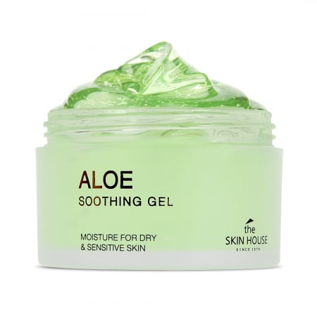 Gel-masca pentru fata super hidratant calmant cu efect antirid The Skin House Aloe Soothing 100ml [1]