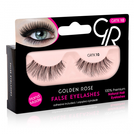 ACCESORII - Gene false banda din par natural Golden Rose 10 + Mini adeziv