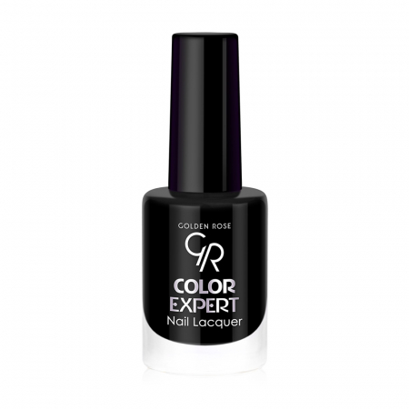 LAC DE UNGHII (OJA NORMALA) - Lac de unghii (oja) Golden Rose Color Expert Negru 10.2ml