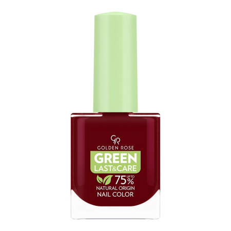 LAC DE UNGHII (OJA NORMALA) - Lac de unghii (oja) Golden Rose Green Last&Care Rosu si Grena 10,2ml