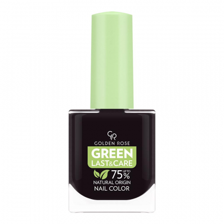 UNGHII - Lac de unghii (oja) Golden Rose Green Last&Care Negru 10,2ml