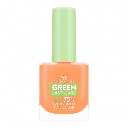 LAC DE UNGHII (OJA NORMALA) - Lac de unghii (oja) Golden Rose Green Last&Care Portocaliu si Coral 10,2ml