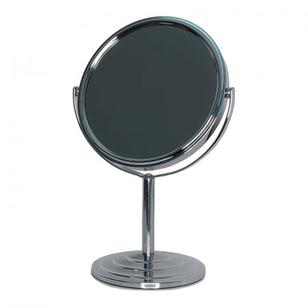 ACCESORII - Oglinda cosmetica cu picior din Inox 20cm