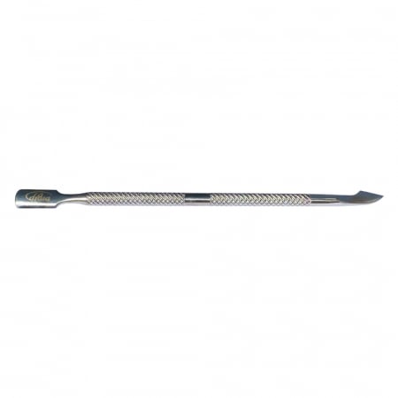 ACCESORII UNGHII - Pusher (Chiureta) dublu din inox Divia