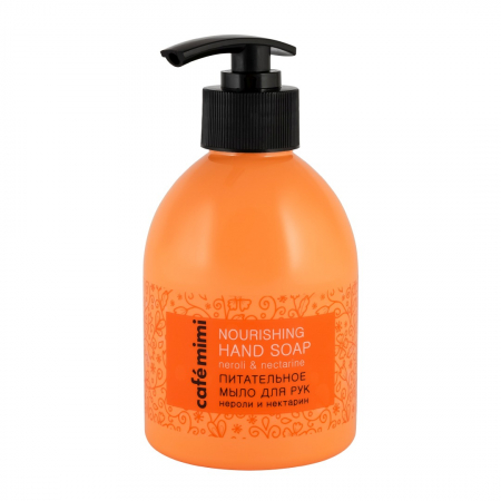 Sapun lichid pentru maini Cafe Mimi Hand Soap Nourishing cu extracte naturale 300ml