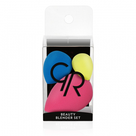 APLICATOARE MACHIAJ - Set de 3 aplicatoare machiaj din burete Golden Rose Beauty Blender