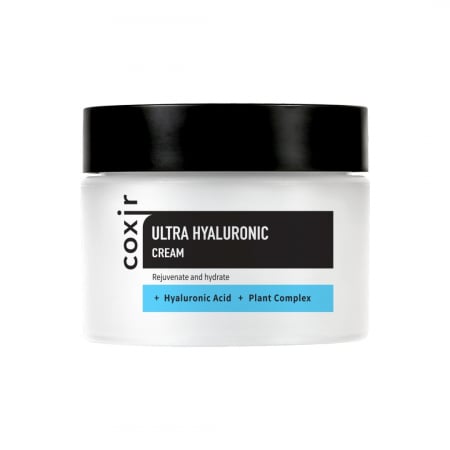 Set ultra hidratant cu efect antirid in 3 pasi Coxir Ultra Hyaluronic Toner, Ser concentrat de fata si Crema pentru fata [3]
