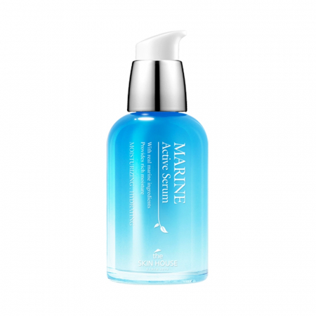 Set hidratant in 3 pasi The Skin House Marine Active Toner, Ser de fata si Crema pentru fata [2]