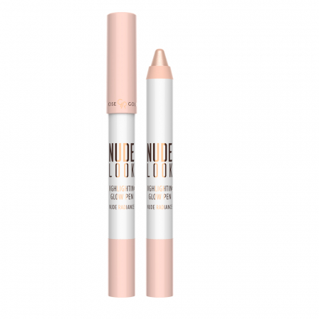 ILUMINATOR SI CONTUR - Creion iluminator Golden Rose Nude Look Highlighting Glow Pen