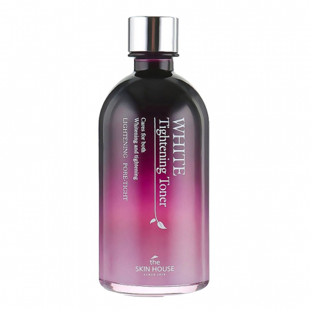 PORI DILATATI SI EXCES SEBUM - Toner de fata pentru pori dilatati si luminozitate The Skin House White Tightening 130ml