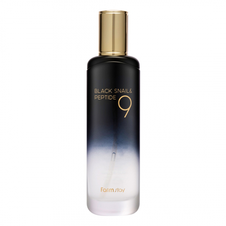 ANTIRID SI FERMITATE - Toner pentru fata antirid revitalizant Farmstay Black Snail Peptide 9 Perfect Toner 120ml