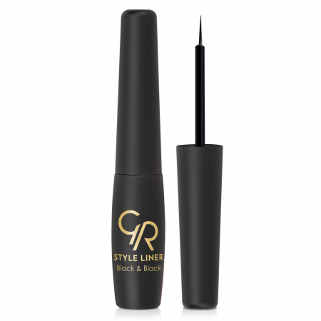 TUS DE OCHI - Tus de pleoape Golden Rose Style Liner Negru