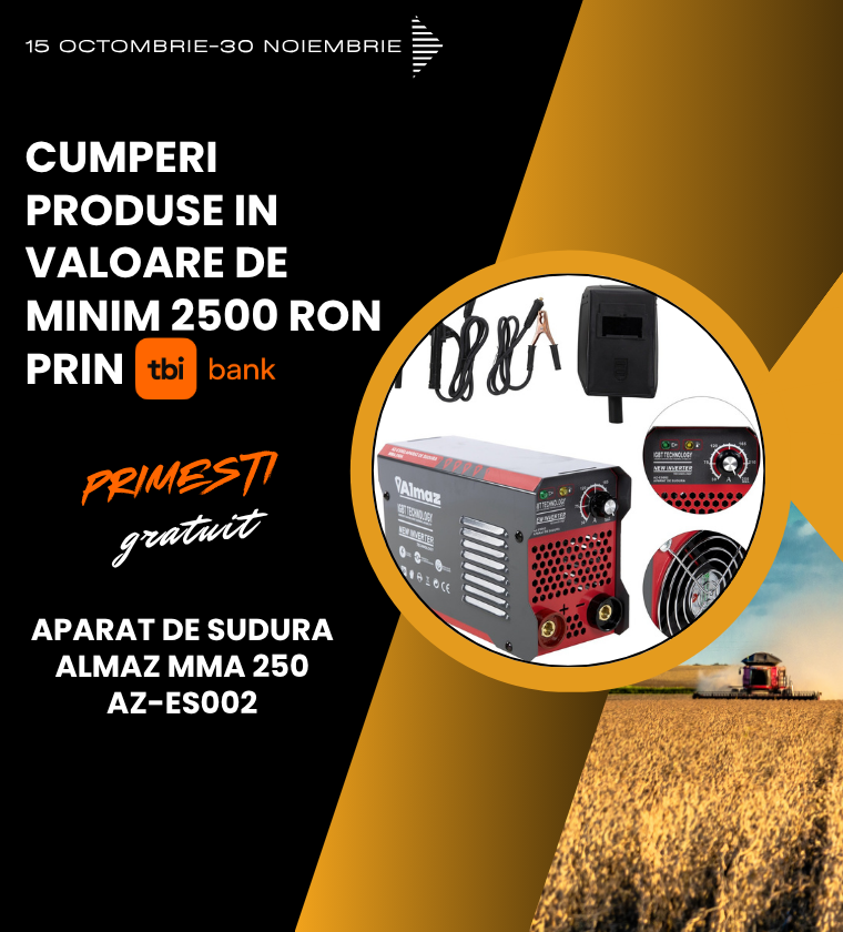 campanie TBI aparat de sudura cadou