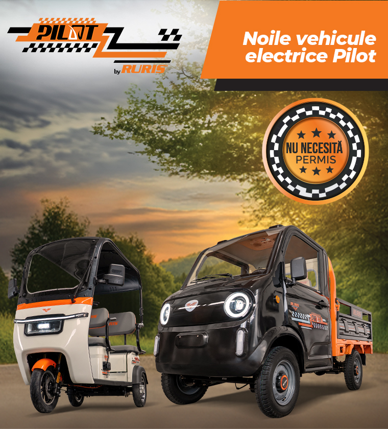 RURIS lanseaza vehiculele electrice de lucru si transport