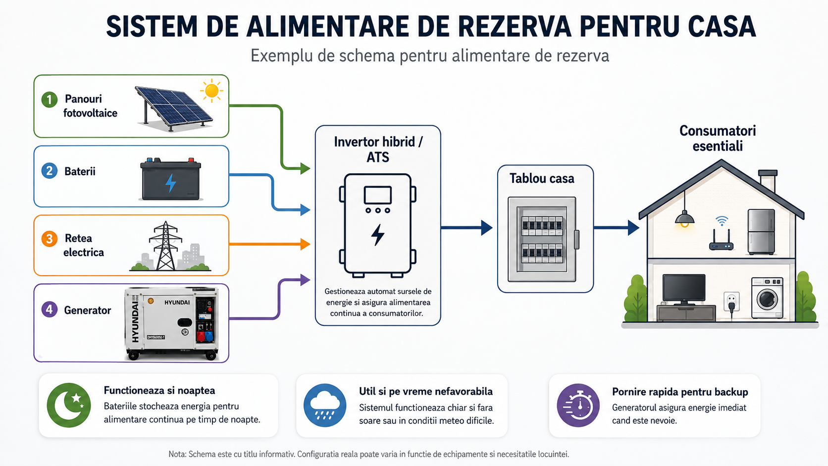 schema alimentare de rezerva