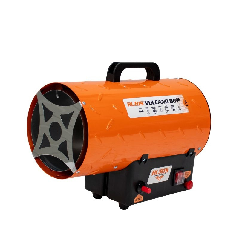 Aeroterma pe gaz RURIS VULCANO 882 - 15 kW, 51180 BTU, aeroterma industriala portabila [1]