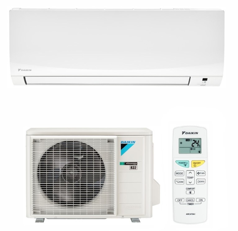 Aparat aer conditionat Daikin SENSIRA BLUEVOLUTION FTXF35E+RXF35E 12000 BTU, inverter, alb [1]