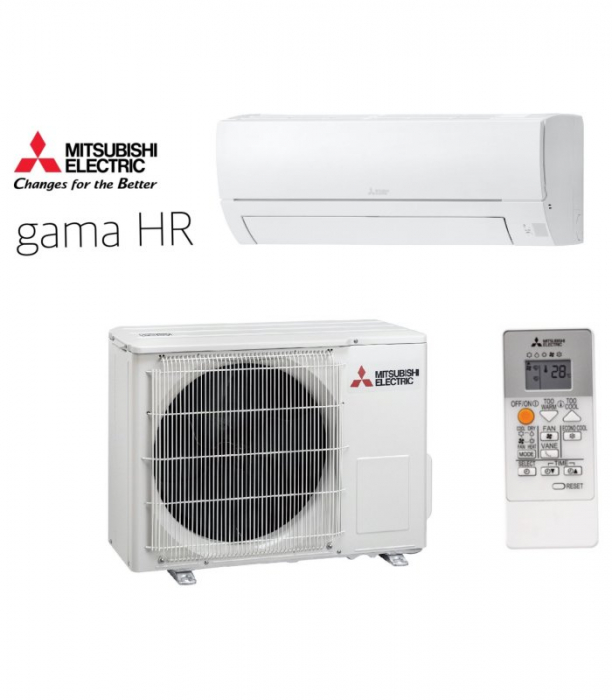 Aparat de aer conditionat Mitsubishi Electric HR 9000 BTU/H clasa A++ inverter alb [6]