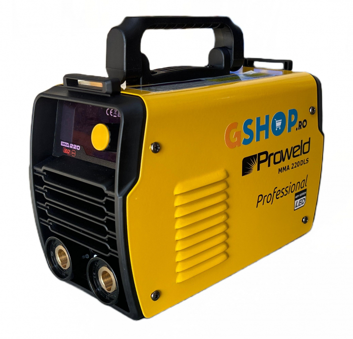 Aparat de sudura Invertor Proweld MMA-220DLS-LED 4551000003 + valiza de transport, Garantie 3 ani [3]