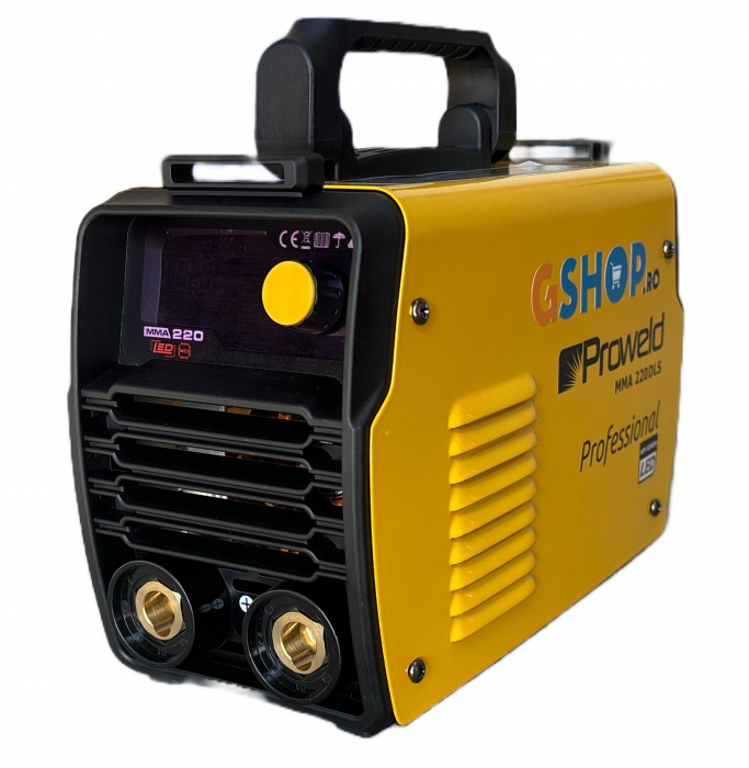 Aparat de sudura Invertor Proweld MMA-220DLS-LED 4551000003 + valiza de transport, Garantie 3 ani [2]
