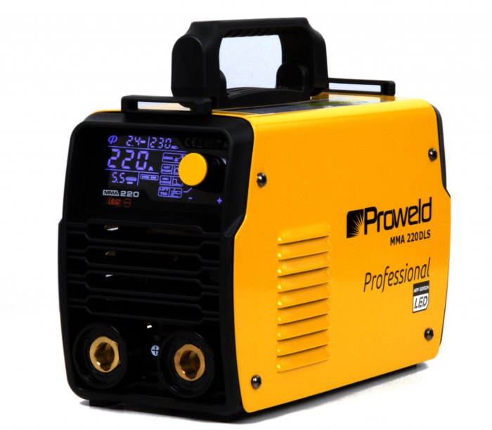 Aparat de sudura Invertor Proweld MMA-220DLS-LED 4551000003 + valiza de transport, Garantie 3 ani [7]