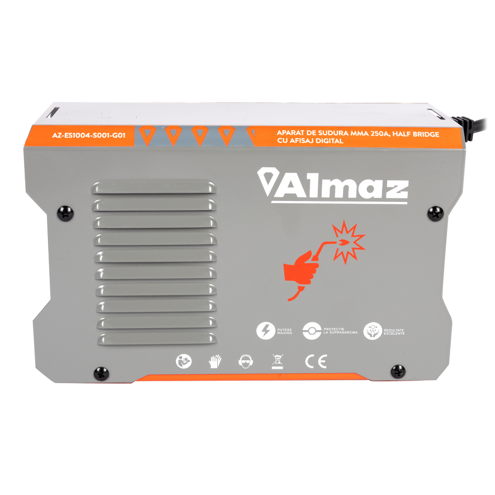 Aparat sudura Almaz, MMA 250A, cu afisaj digital [3]