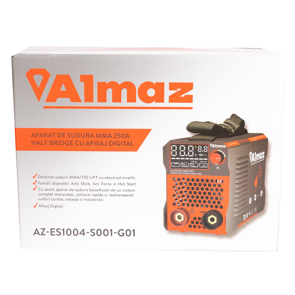 Aparat sudura Almaz, MMA 250A, cu afisaj digital [6]