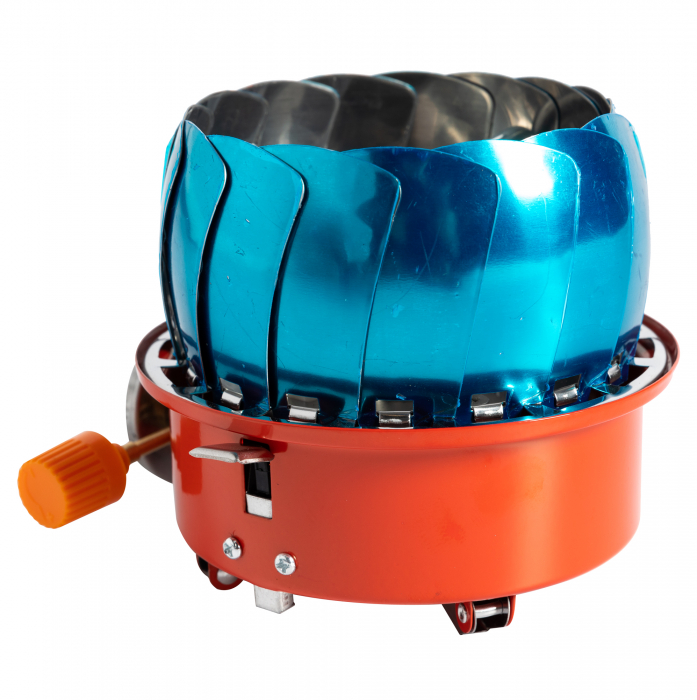 Aragaz camping Micul Fermier GF-2436 pliabil, aprindere piezo 145 x 145 x 120 [9]