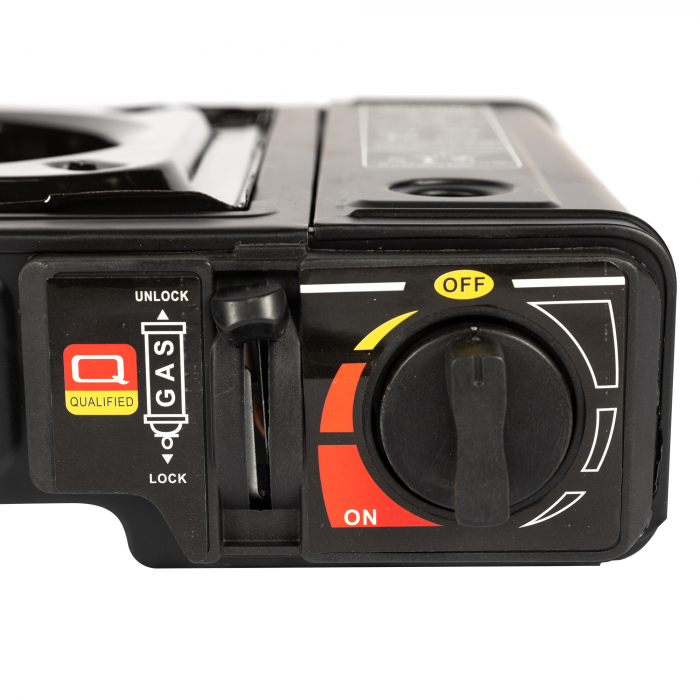 Aragaz camping Micul Fermier GF-2435 portabil, aprindere piezo + valiza transport [8]