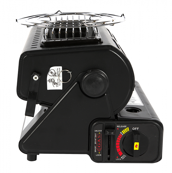 Aragaz portabil si incalzitor 2 in 1 Micul Fermier GF-0630 cu arzator din ceramica ideal pentru camping, voiaj, pescuit [6]