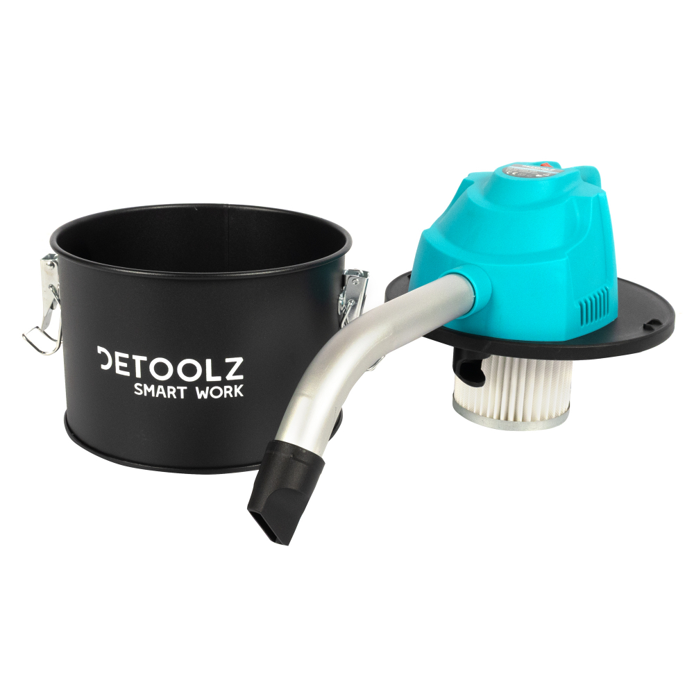 Aspirator de cenusa Detoolz DZ-EC1004-G01 600W, cu rezervor de 4L si filtru HEPA [7]