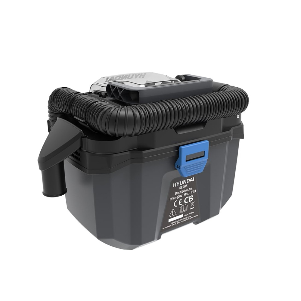 Aspirator umed uscat Hyundai DE20S, 20V, filtru HEPA, rezervor 10 litri, SOLO (fără acumulator) [3]