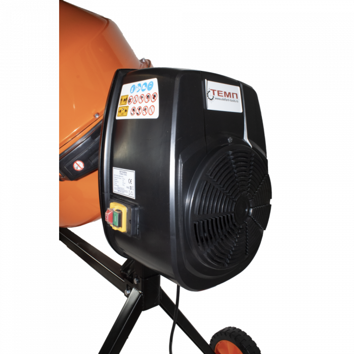 Betoniera 195 litri semi-profesionala Temp HCM650, 1250W, 195L [2]