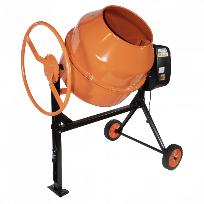 Betoniera 195 litri semi-profesionala Temp HCM650, 1250W, 195L [4]