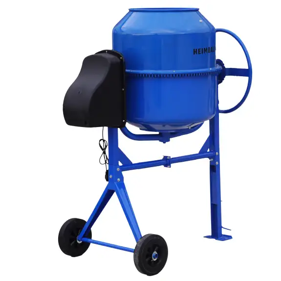 Betoniera 180L profesionala Heimdall Plus BHP180L, cuva 180L, 1000 W, 30 RpM [3]