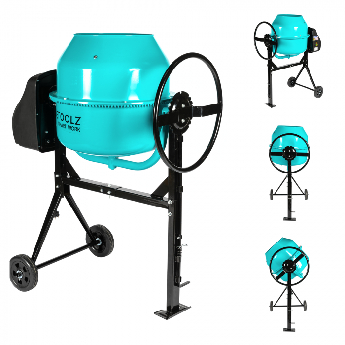 Betoniera Deetoolz DZ-C325 140L 850W [3]