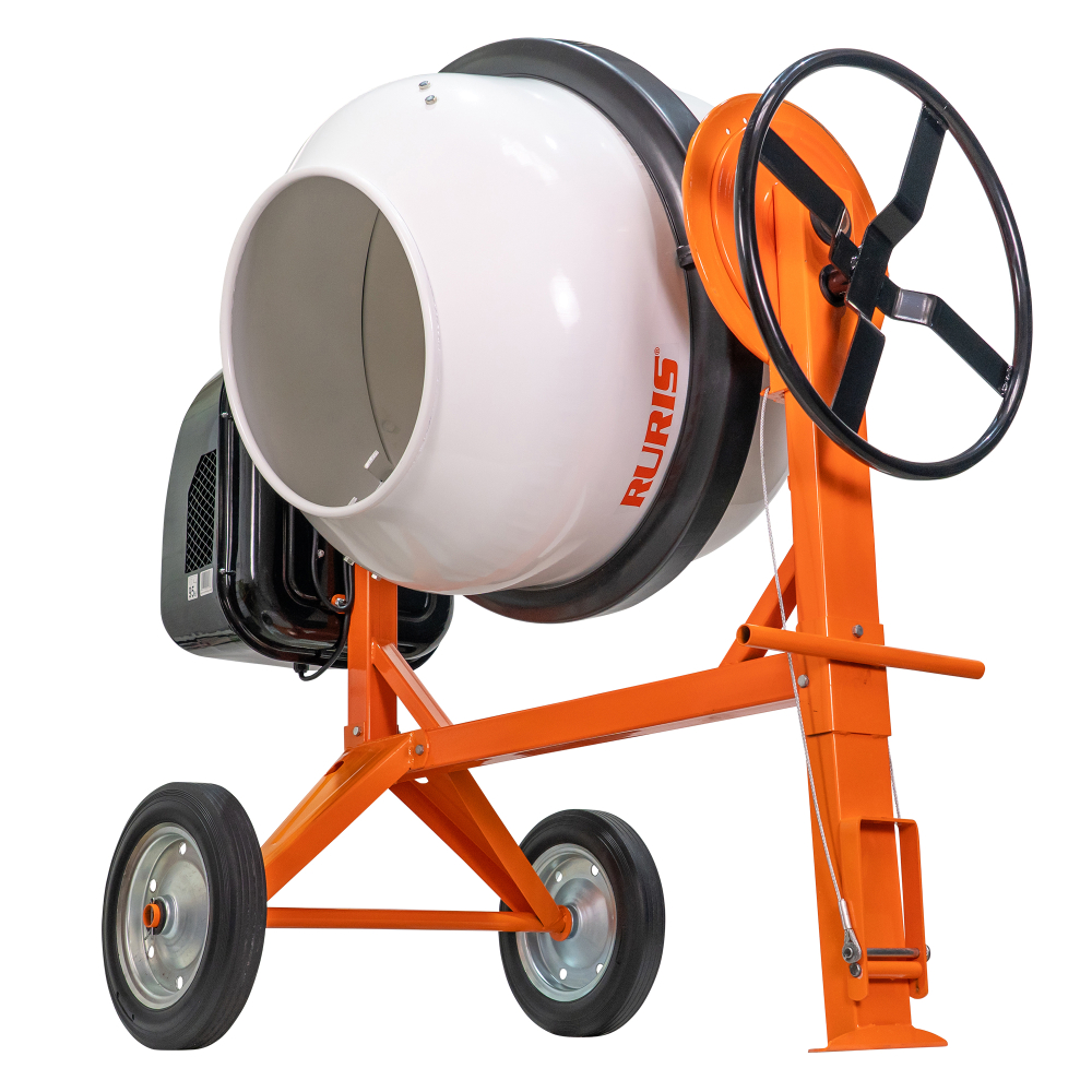 Betoniera electrica RURIS BETALUX 3000X, 300L, 1800W, sistem Easy Power [11]