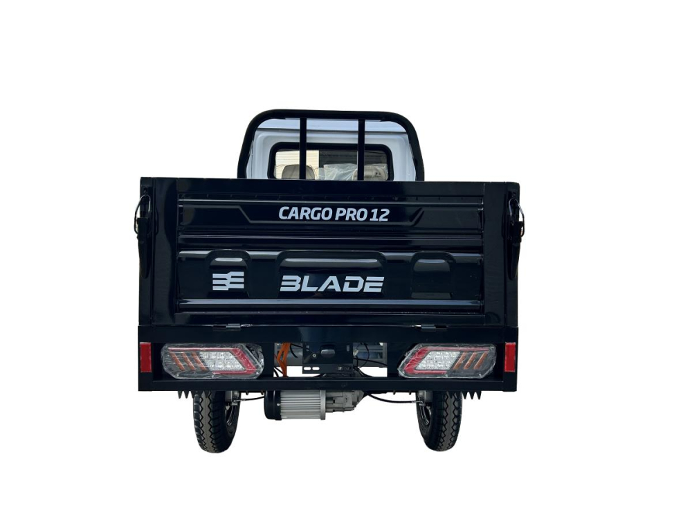 Camioneta electrica PICKUP BLADE CARGO PRO 12 fara permis, 3000W, viteza 25 km/h, autonomie 100 km, Alb + Negru [8]