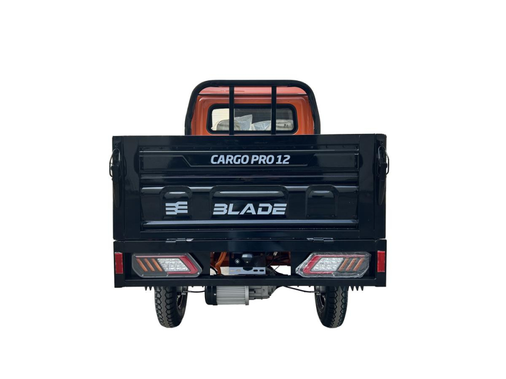 Camioneta electrica PICKUP BLADE CARGO PRO 12 fara permis, 3000W, viteza 25 km/h, autonomie 100 km, Portocaliu + Negru [7]