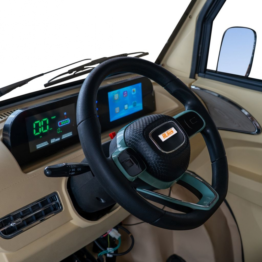 Camioneta electrica RURIS Pilot 5000G GRI fara permis, 4900W, viteza 25 km/h, autonomie 130 km [11]